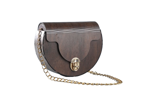Wooden ROund Bag