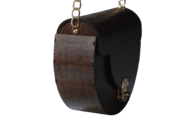 Wooden ROund Bag