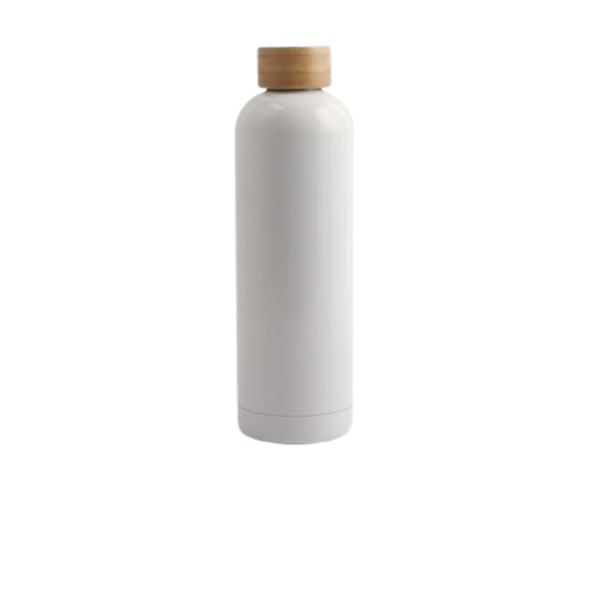 Water Bottle with Wooden Cap