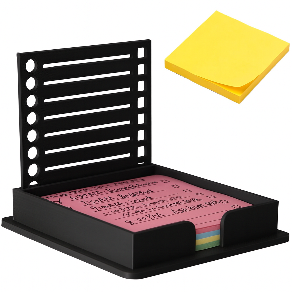 Sticky Note Holder for 3x3 Post-It Notes