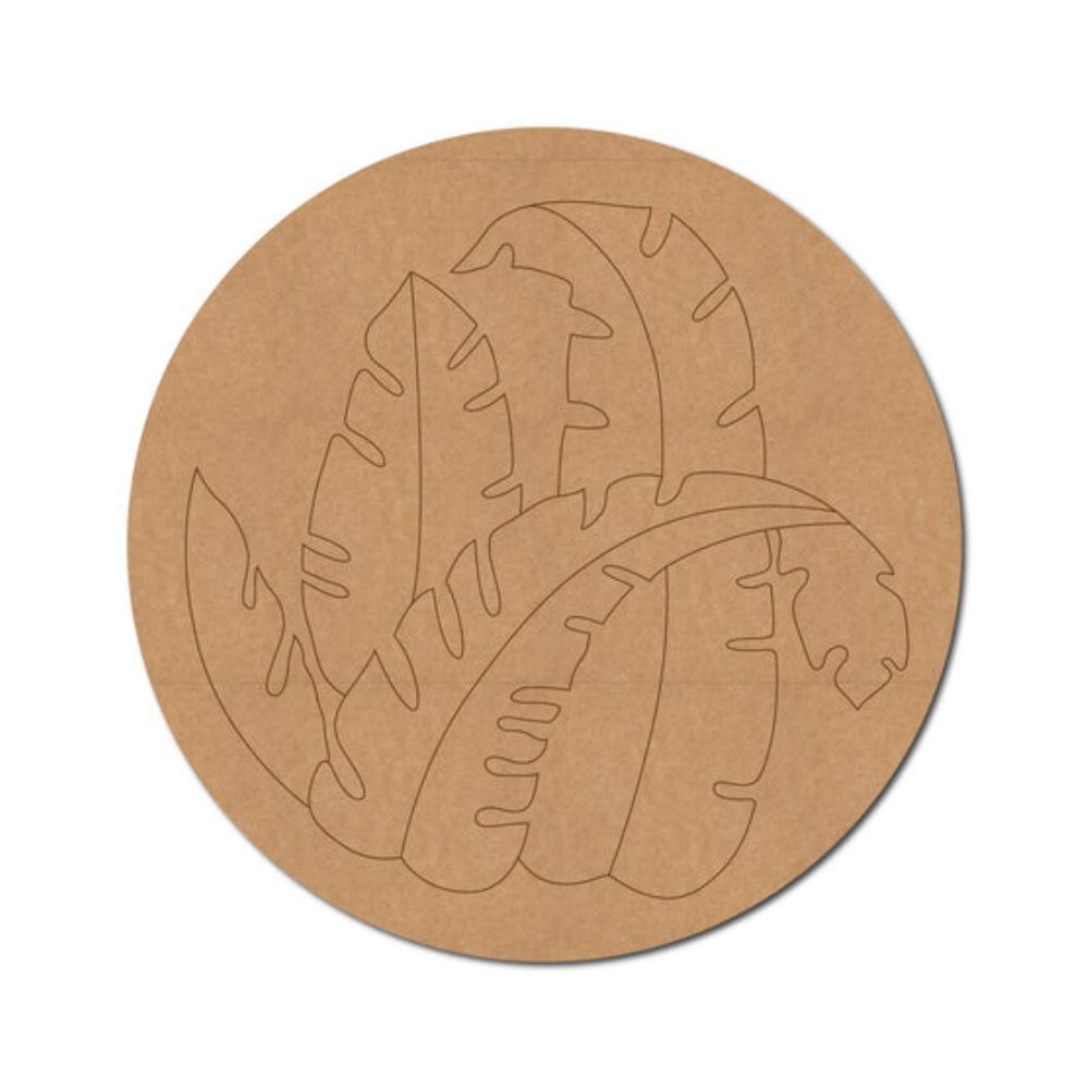 42.Leaves-Pre-Marked-Round-MDF-Design
