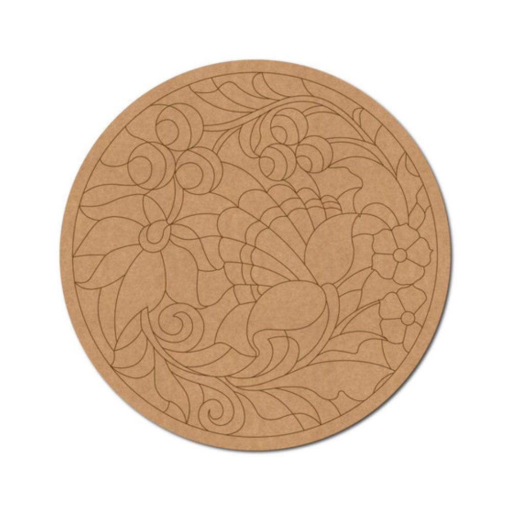 17.Madhubani-Pre-Marked-Round-MDF-Design