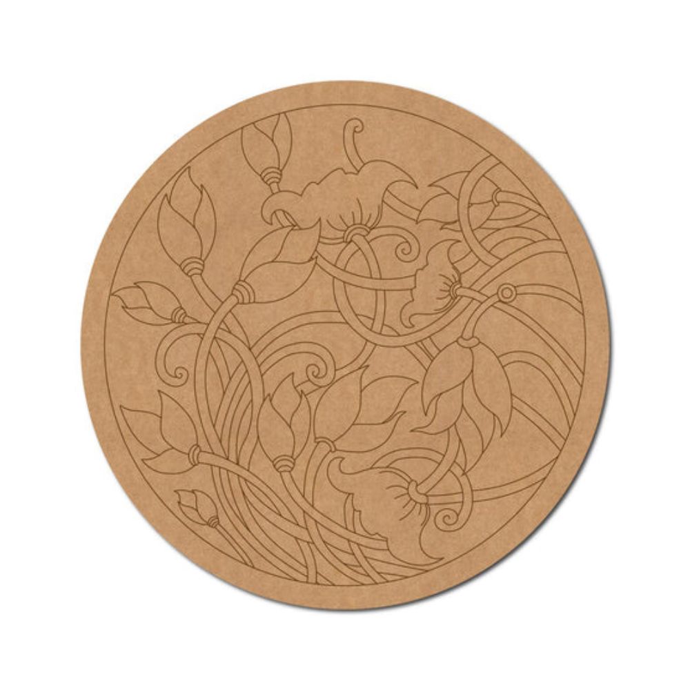 21.Madhubani-Pre-Marked-Round-MDF-Design