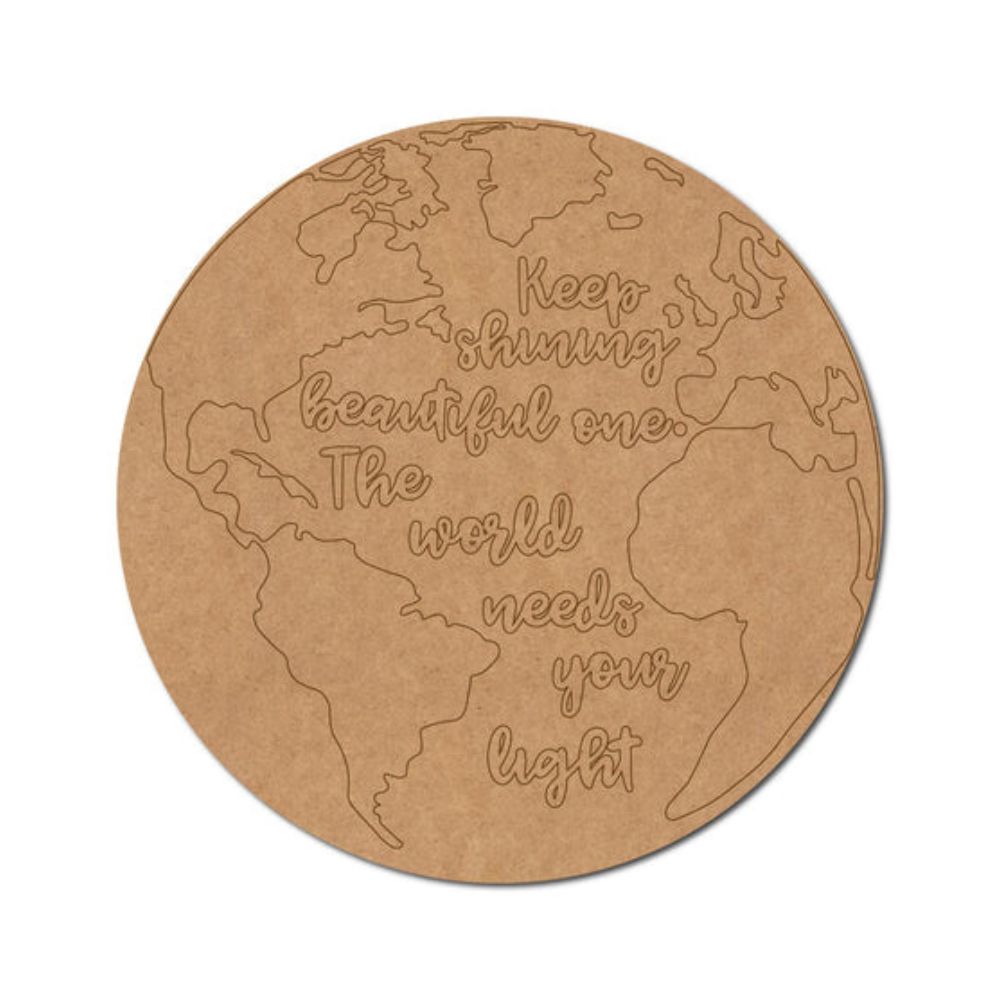 79.Earth-Globel-Text-Pre-Marked-Base-MDF-Design