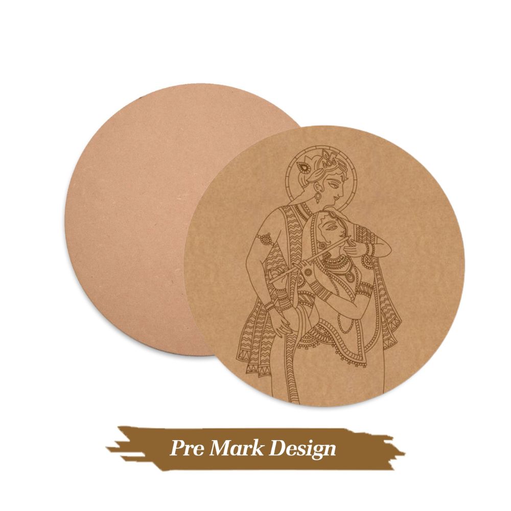 15.Madhubani-Radha-Krishna-Pre-Marked-Round-MDF-Design