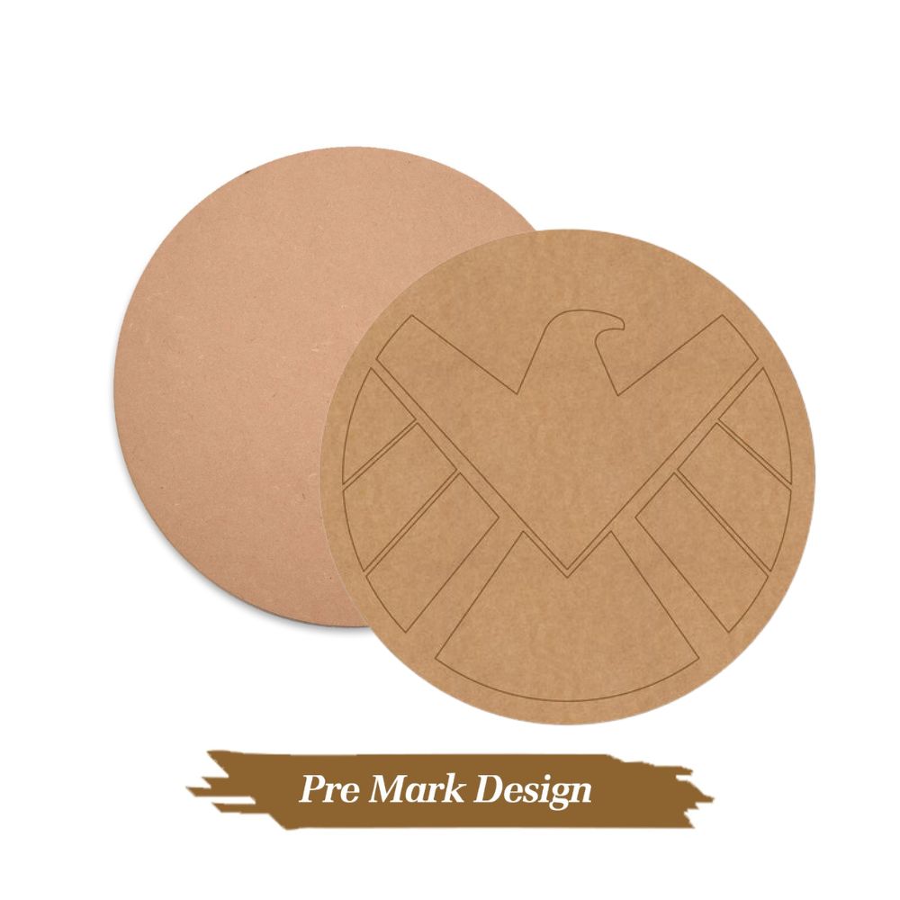 93.Agents-Of-Shield-Logo-Marvel-Pre-Marked-Round-MDF-Design