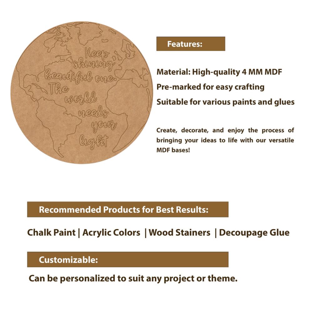 79.Earth-Globel-Text-Pre-Marked-Base-MDF-Design