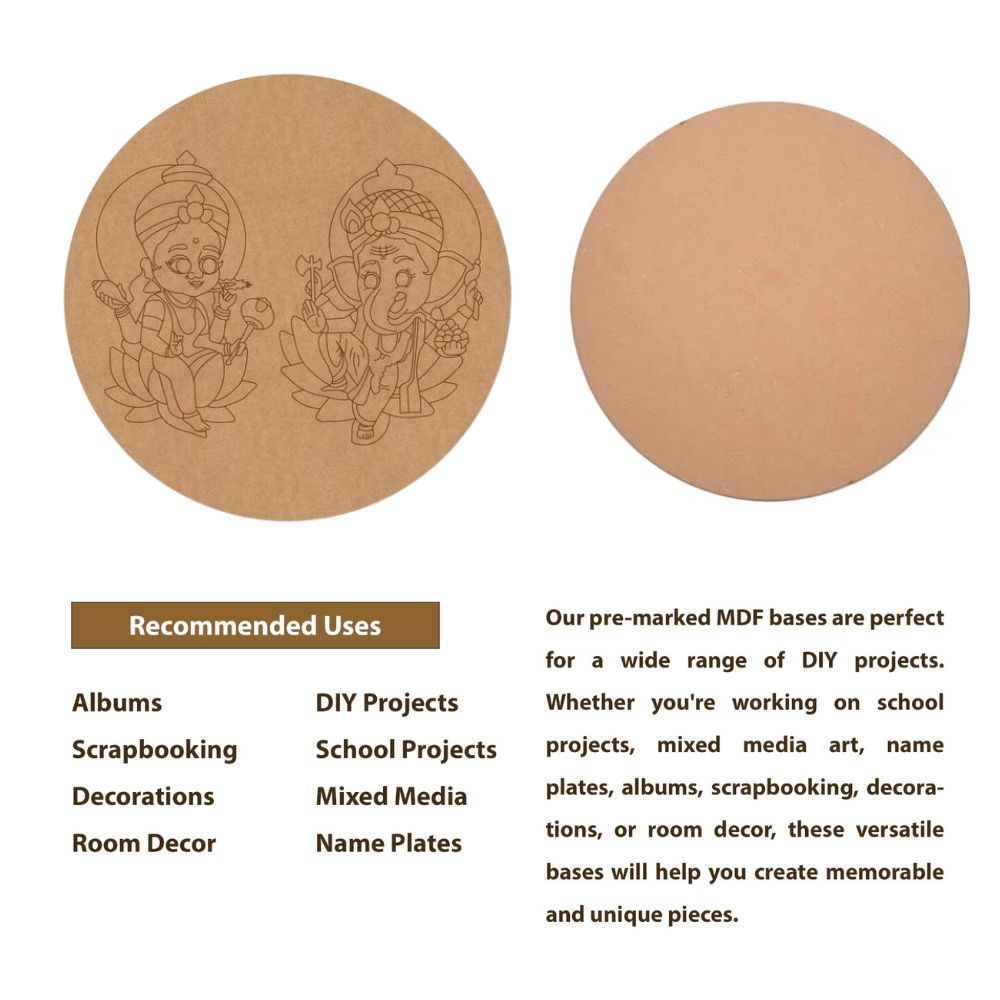 44.Lakshmi-Ji-Ganesha-Pre-Marked-Round-MDF-Design