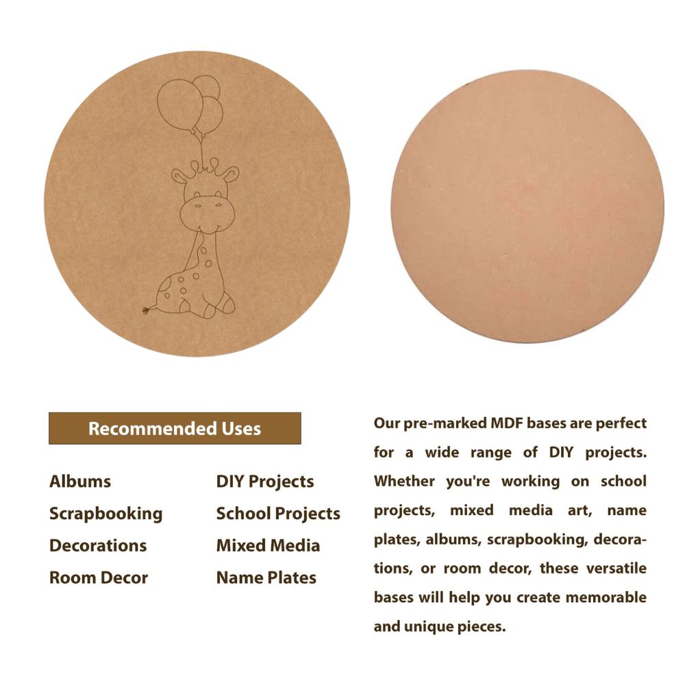 55.Giraffe-With-Balloons-Pre-Marked-Round-MDF-Design