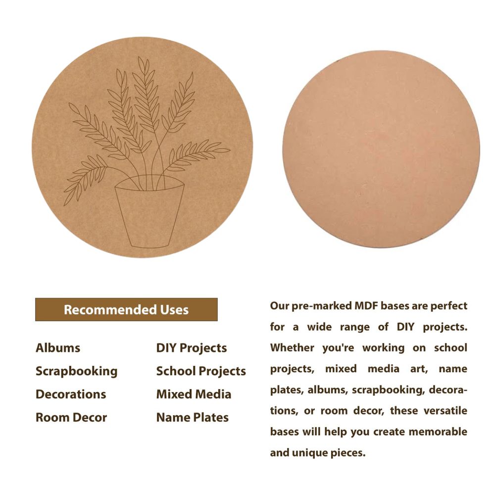 40.Leaves-Pre-Marked-Round-MDF-Design
