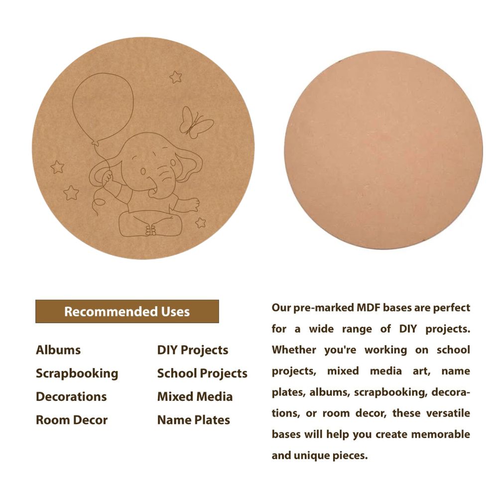 74.Elephant-with-Balloons-Pre-Marked-Round-MDF-Design