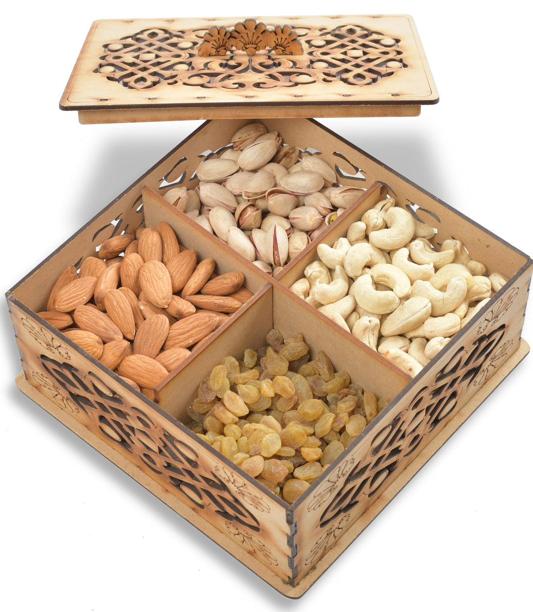 Wooden Square Box for Gifting Sweets & Chocolates