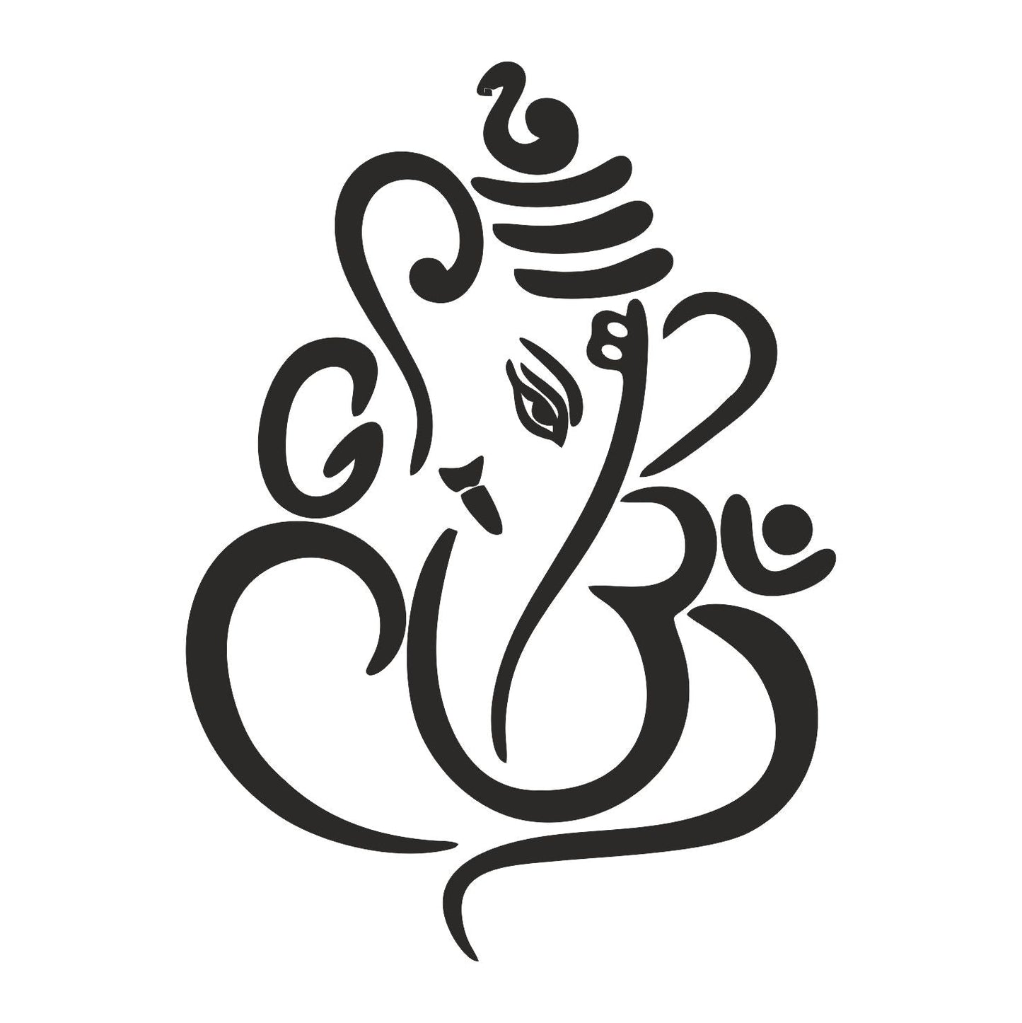 Acrylic Ganesh Cutout