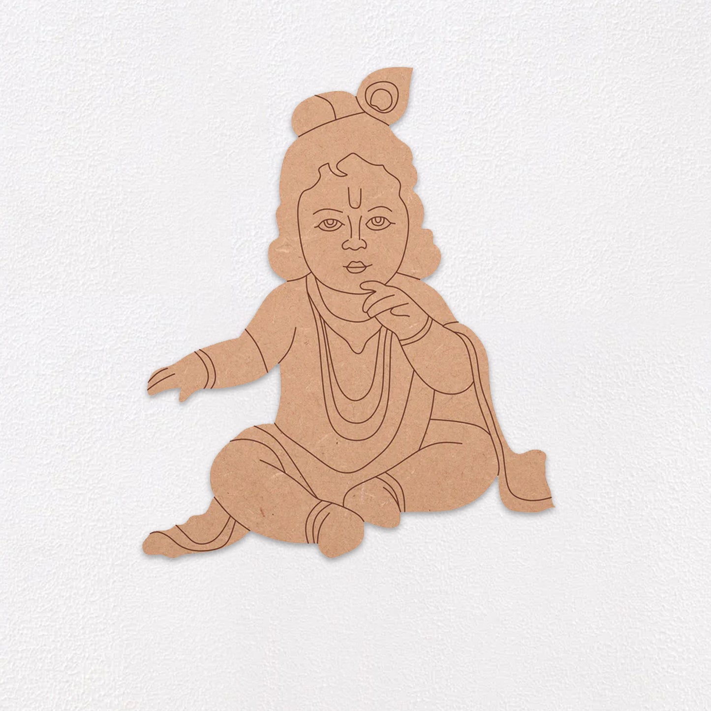 20 Baby Krishna Pre Marked Cutout