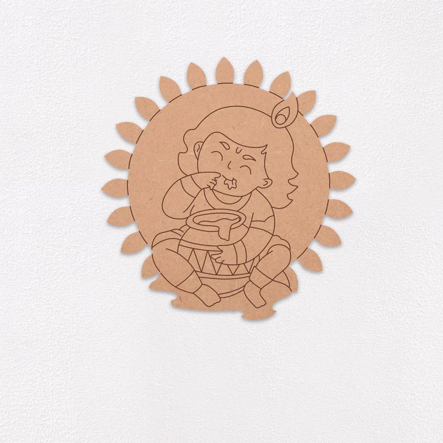 19 Baby Krishna Pre Marked Cutout