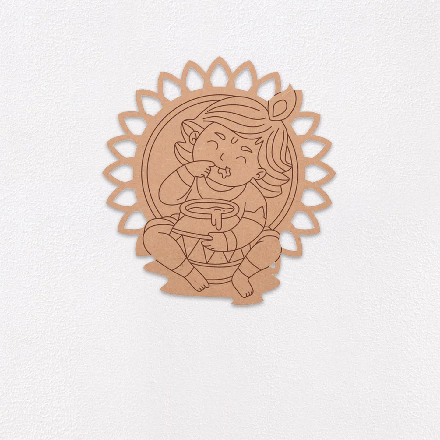02 Baby Krishna Pre Marked Cutout