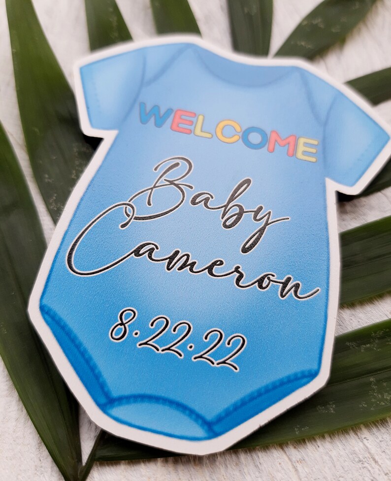 write your baby's name on the products