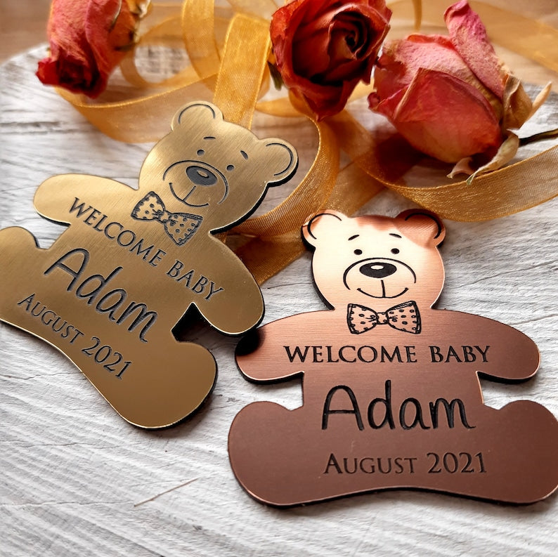 the acrylic name cutout with Custom name