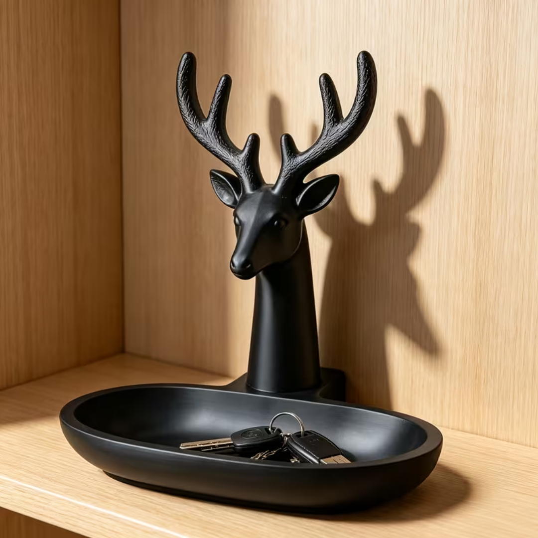 Deer Head Storage Tray