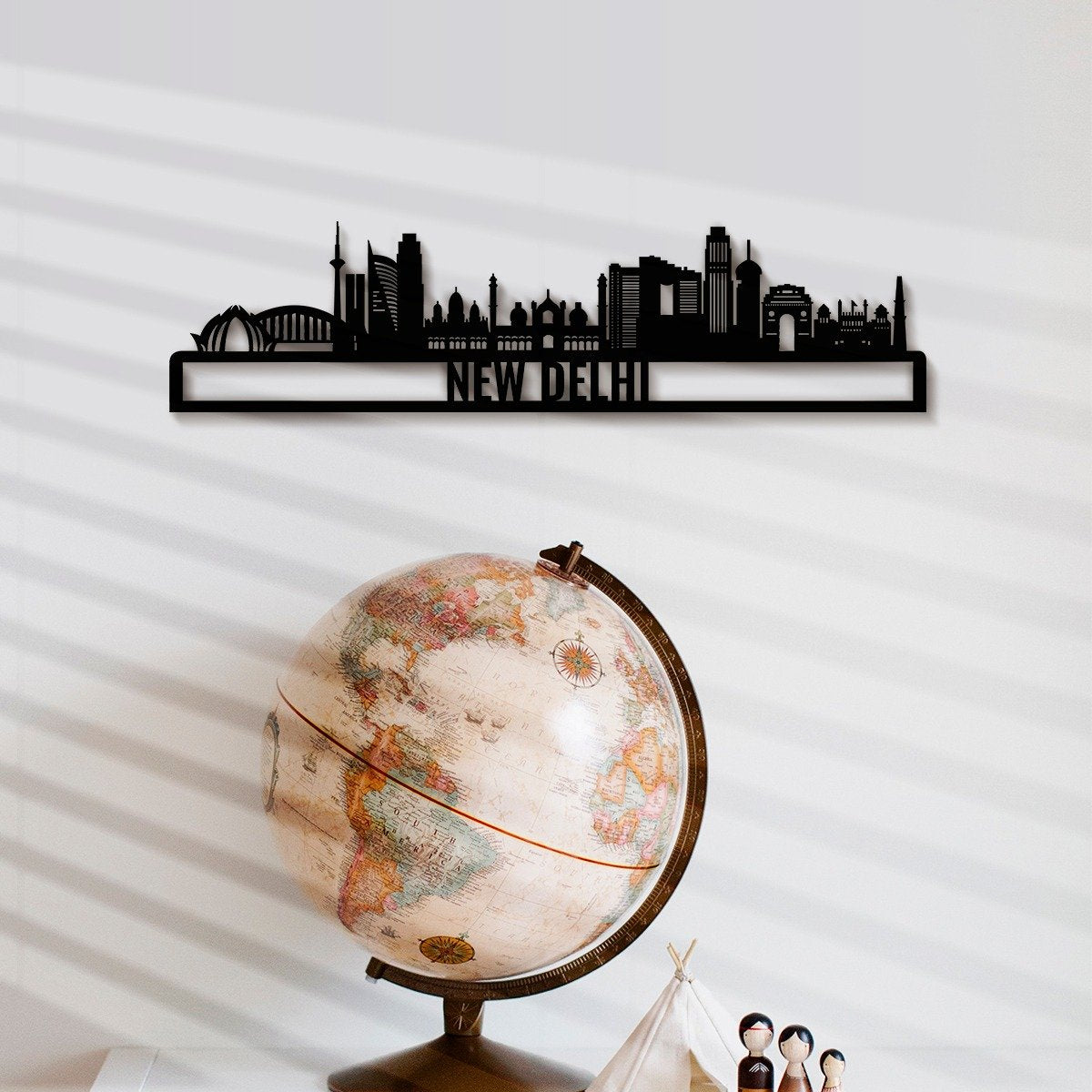 Wooden City Skyline | New Delhi