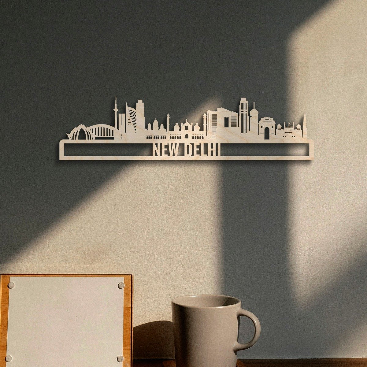 Wooden City Skyline | New Delhi