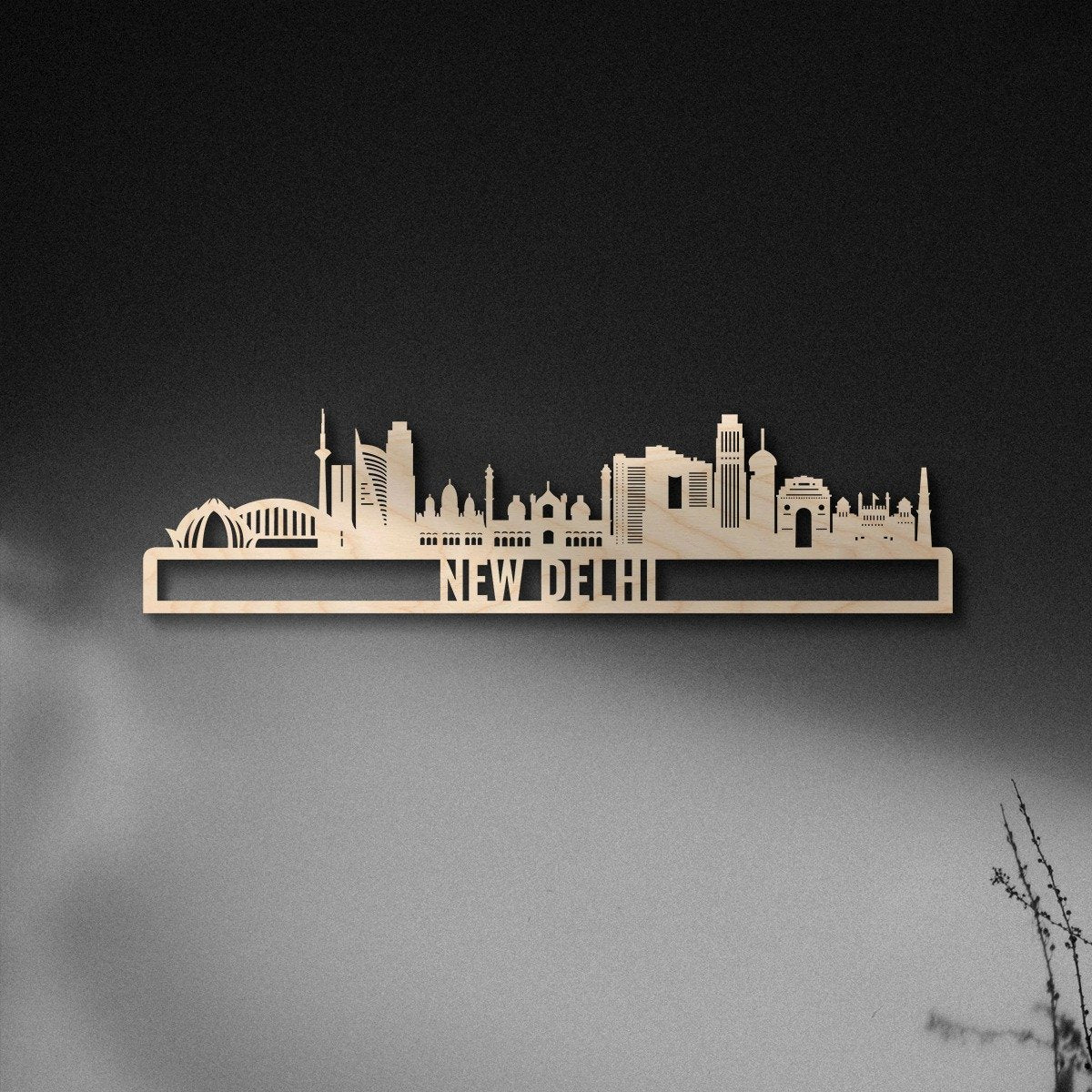 Wooden City Skyline | New Delhi