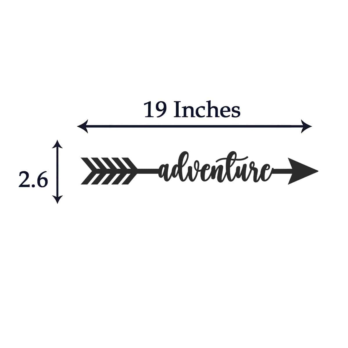 Wooden Arrow Sign | Adventure