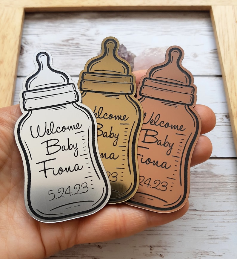 best acrylic tag baby shower from our collection