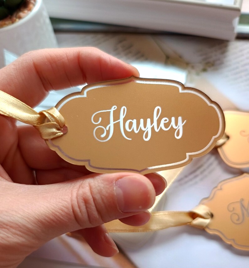 DIY Acrylic name cutouts with glossy finishing