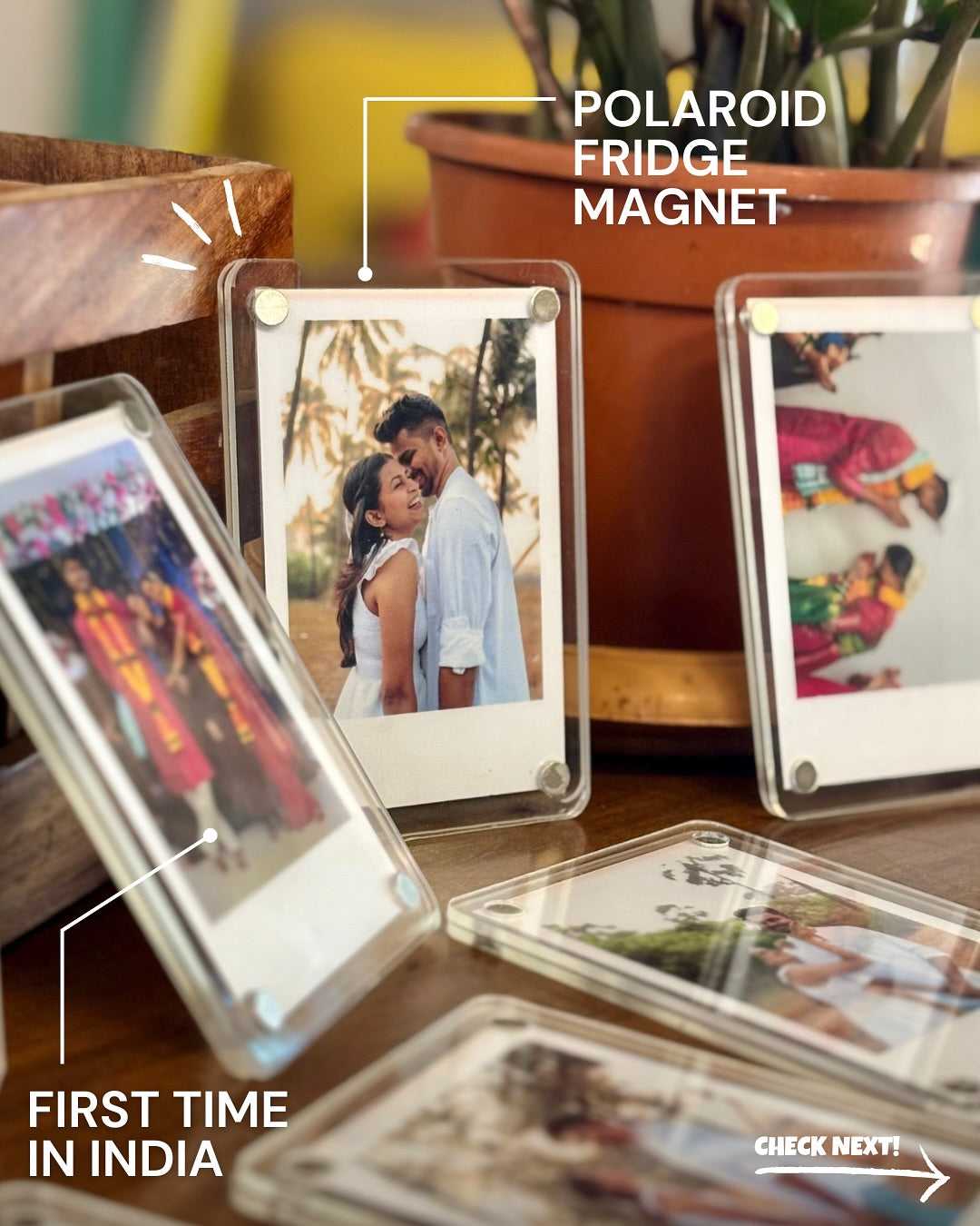 Personalised Gifts for Travellers | Fridge Magnet