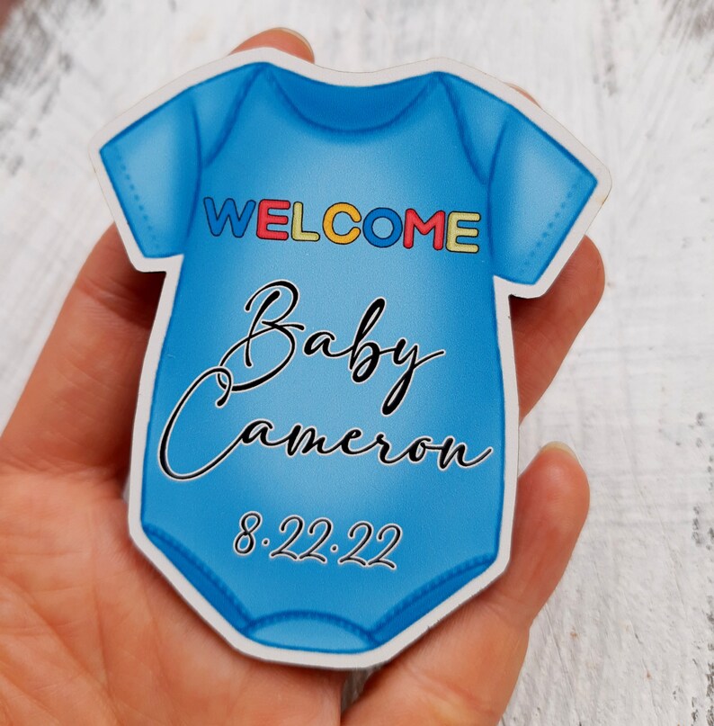 These handmade personalized custom name magnets with custom gift