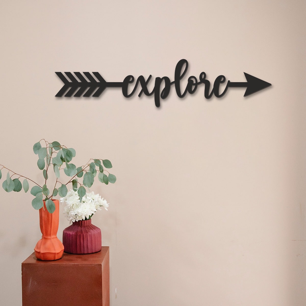Wooden Arrow Sign | Explore