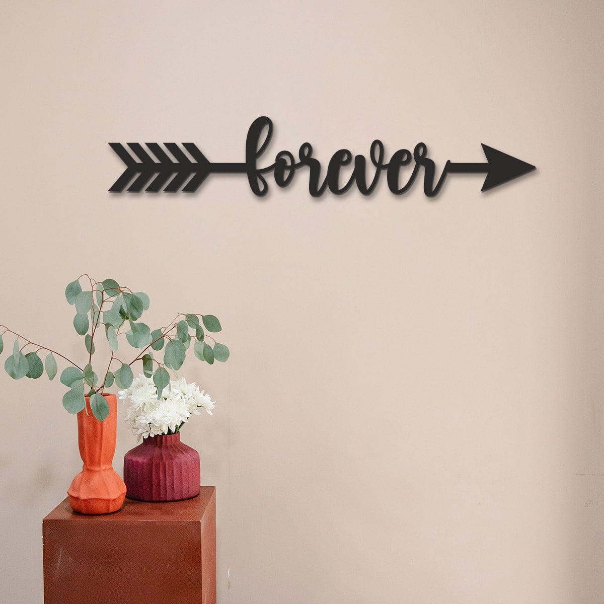 Wooden Arrow Sign | Forever