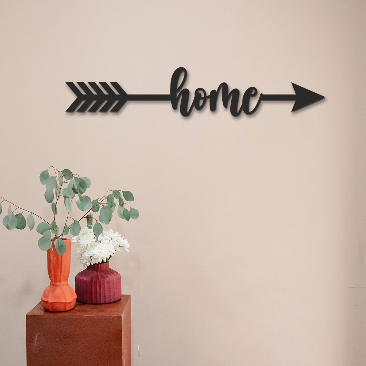Wooden Arrow Sign | Home
