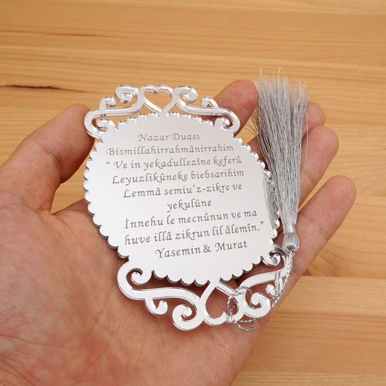 Personalized Acrylic Mirror Tags