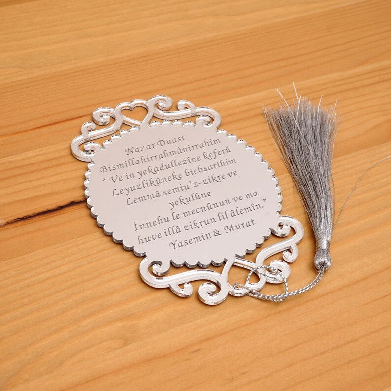 Personalized Acrylic Mirror Tags