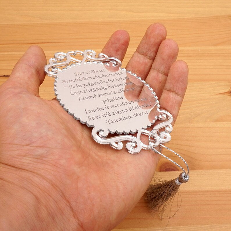 Personalized Acrylic Mirror Tags
