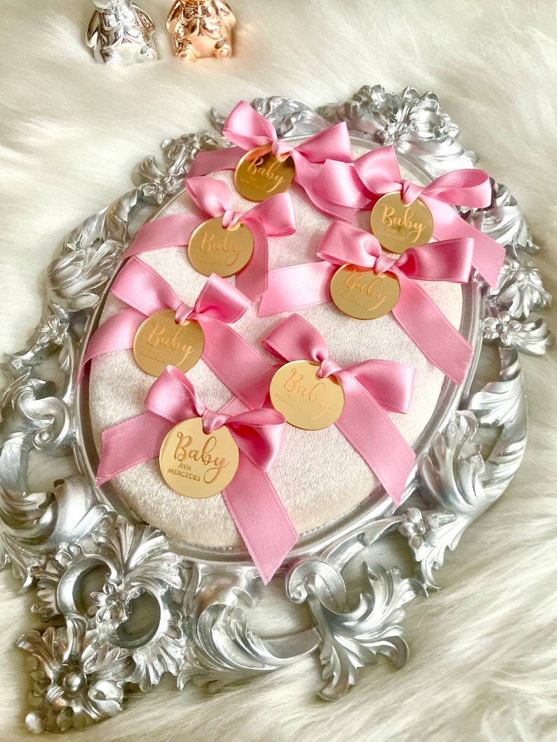 Personalized Name Tags for Luxury Gift Decor