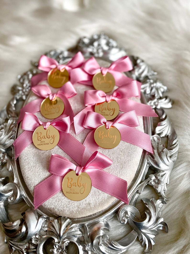 Personalized Name Tags for Luxury Gift Decor