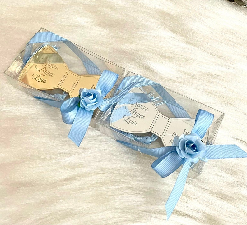 Custom Bow Tie Birthday Magnet