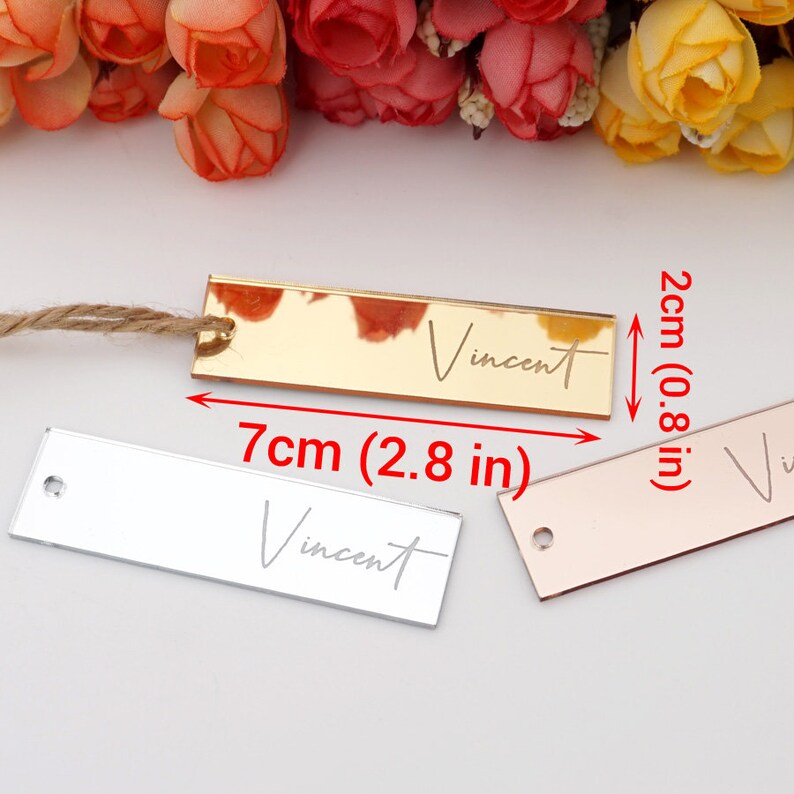 Acrylic Name Tag