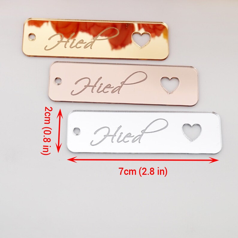 Acrylic Name Tag