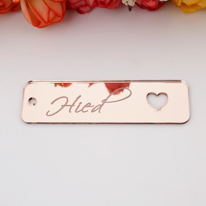 Acrylic Name Tag