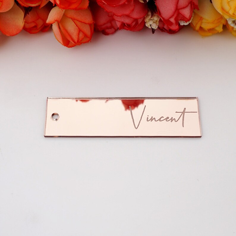 Acrylic Name Tag