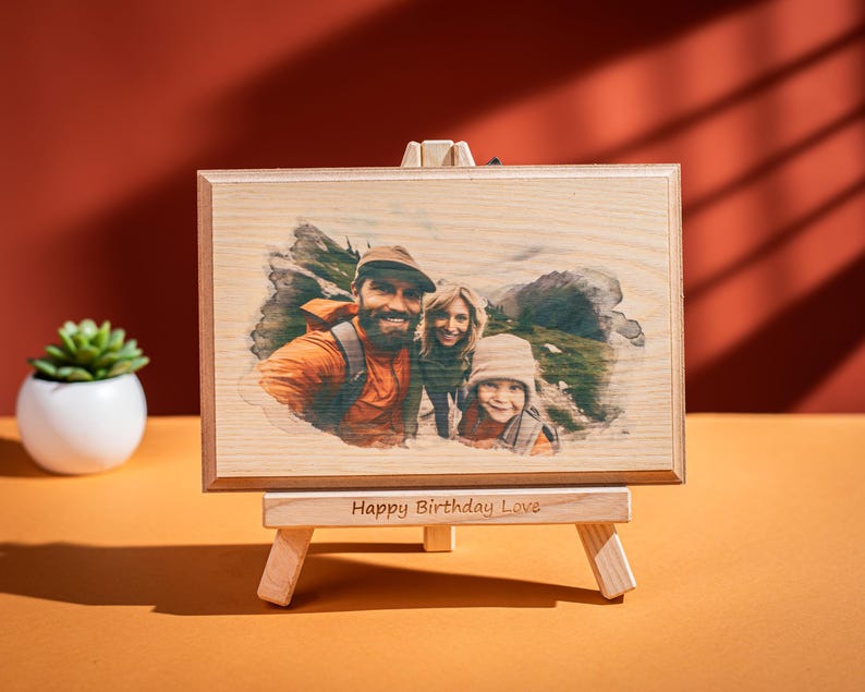 Custom Photo on Wood Print