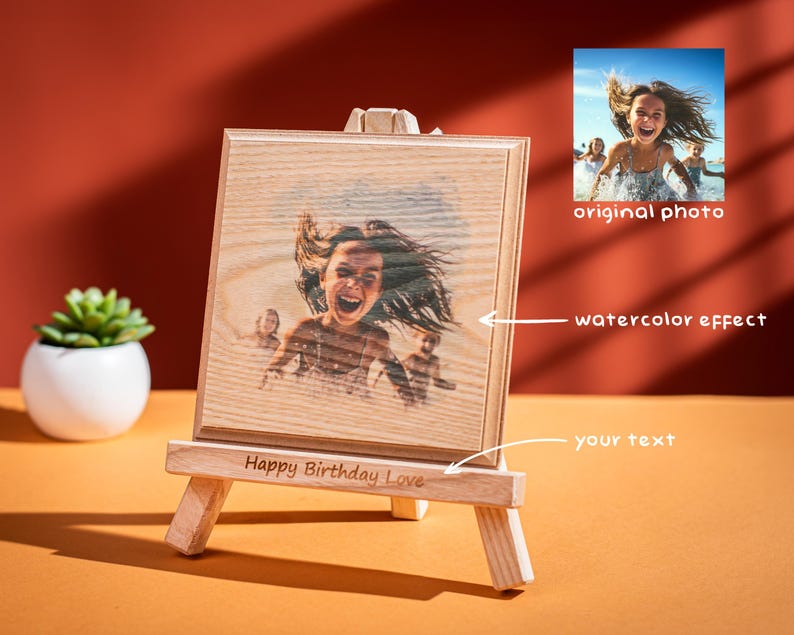 Custom Photo on Wood Print