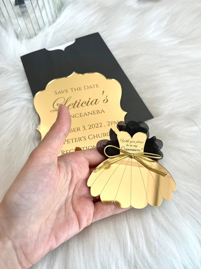 Personalized Prom Dress Magnets