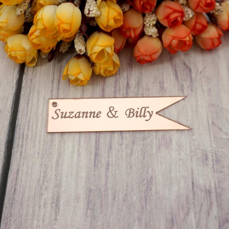 Personalized Acrylic Name Labels