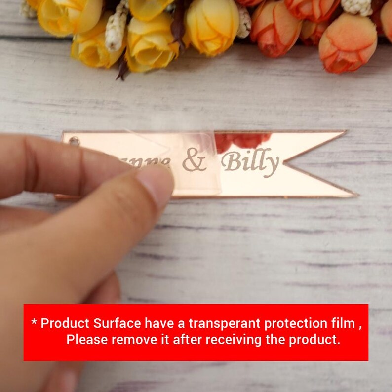 Personalized Acrylic Name Labels