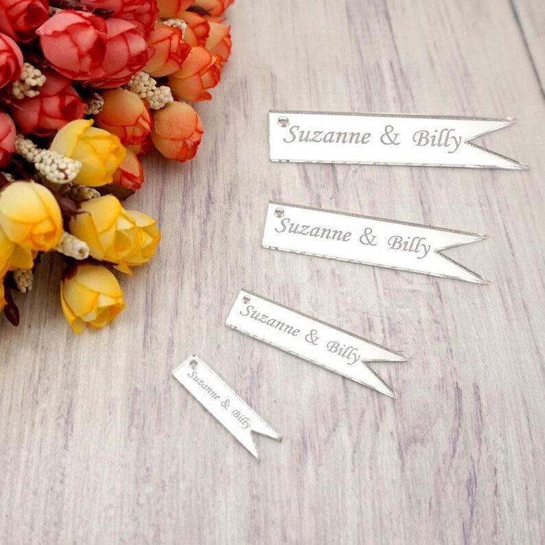 Personalized Acrylic Name Labels